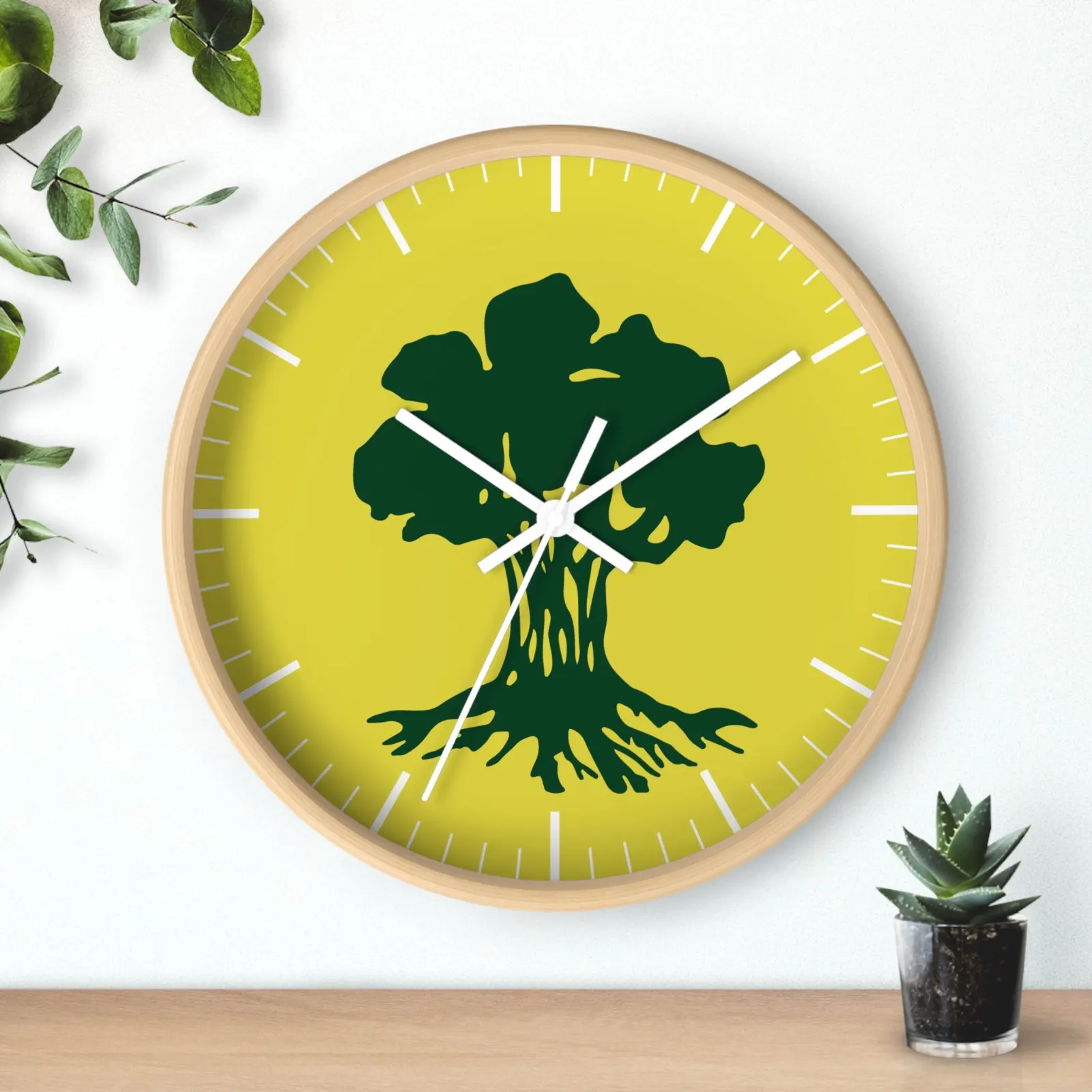 שעון קיר עם סמל היחידה + אפשרות להקדשה