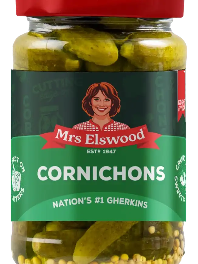 MRS ELSWOOD קורנישונים חמוצים