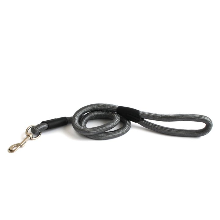 רצועת חבל עבה 1.2 מטר אפורה