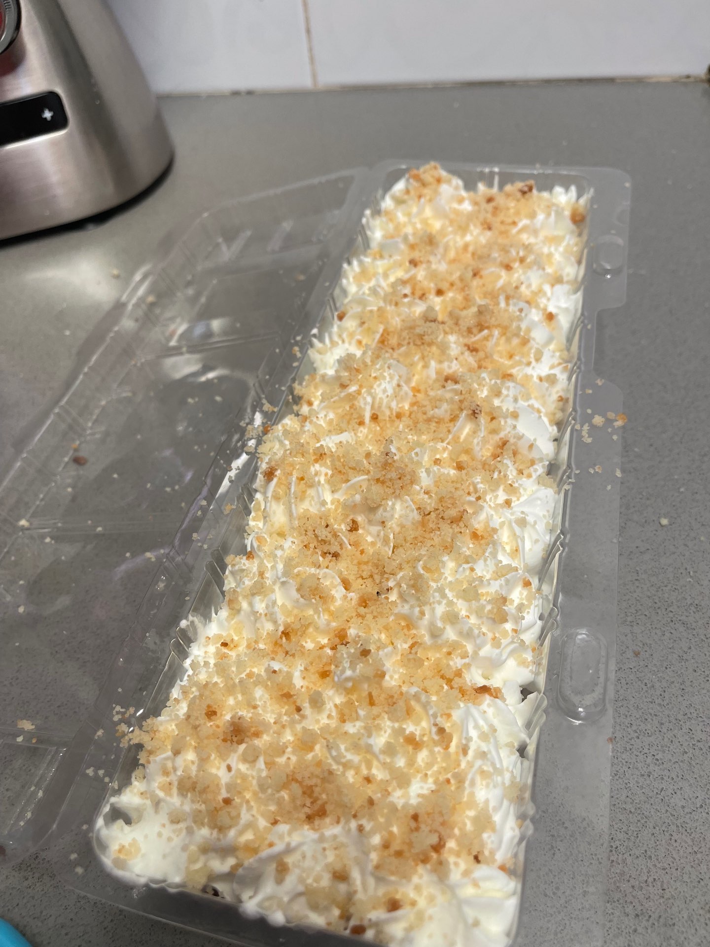 עוגת גבינה פירורים