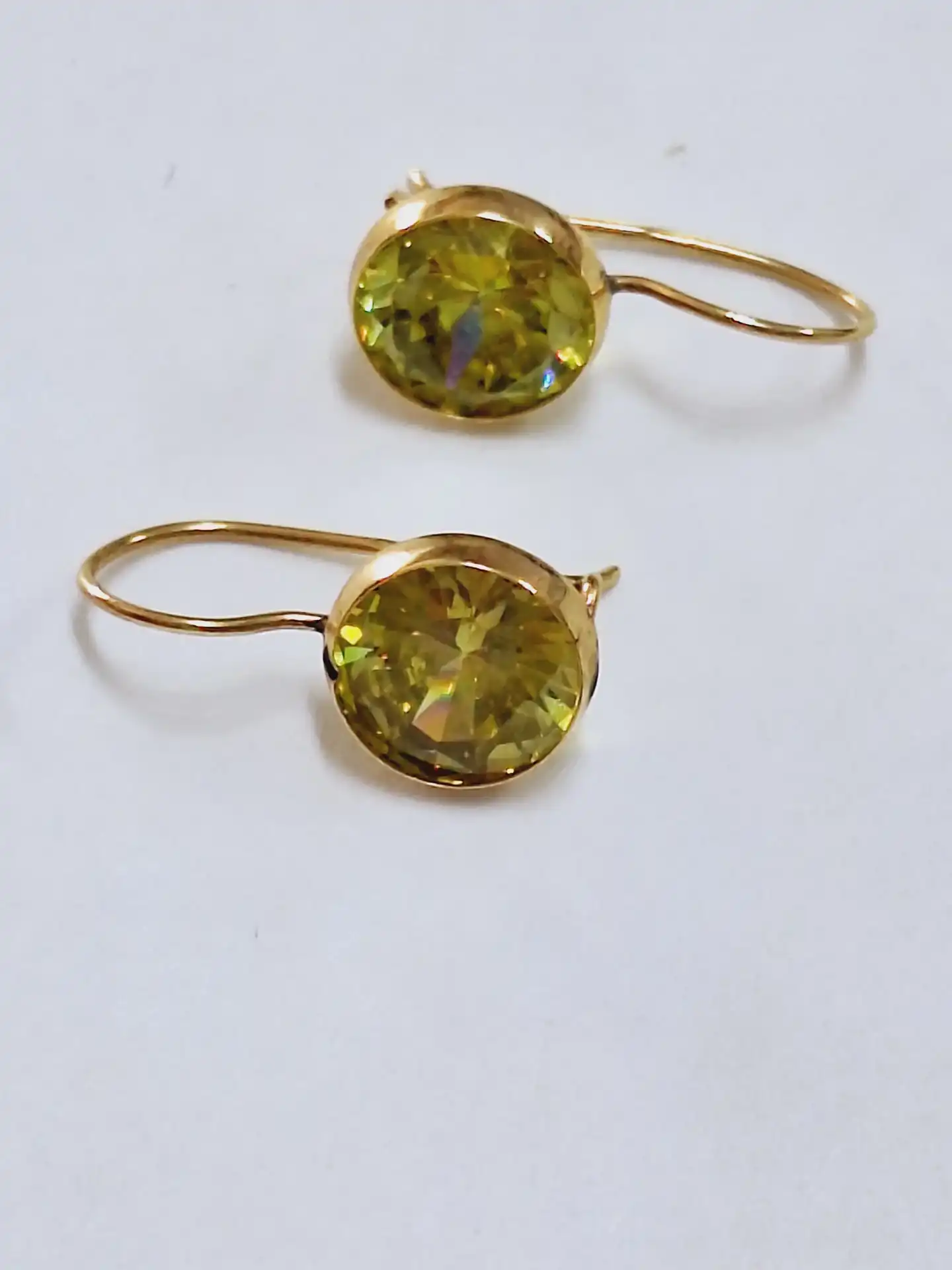 עגילים לילדה זהב 14 K