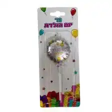 נר יום הולדת בלון