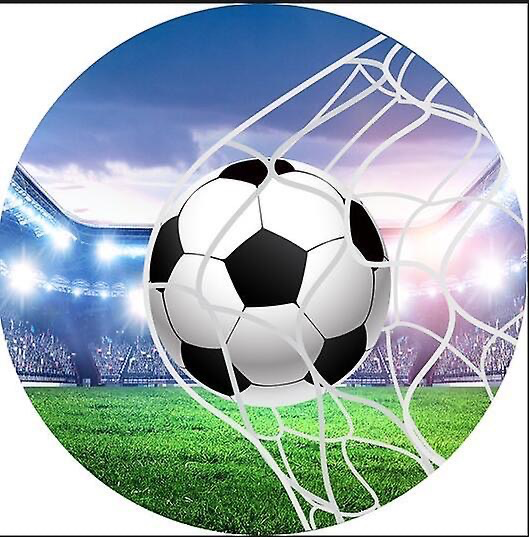 דף אכיל עגול  כדורגל