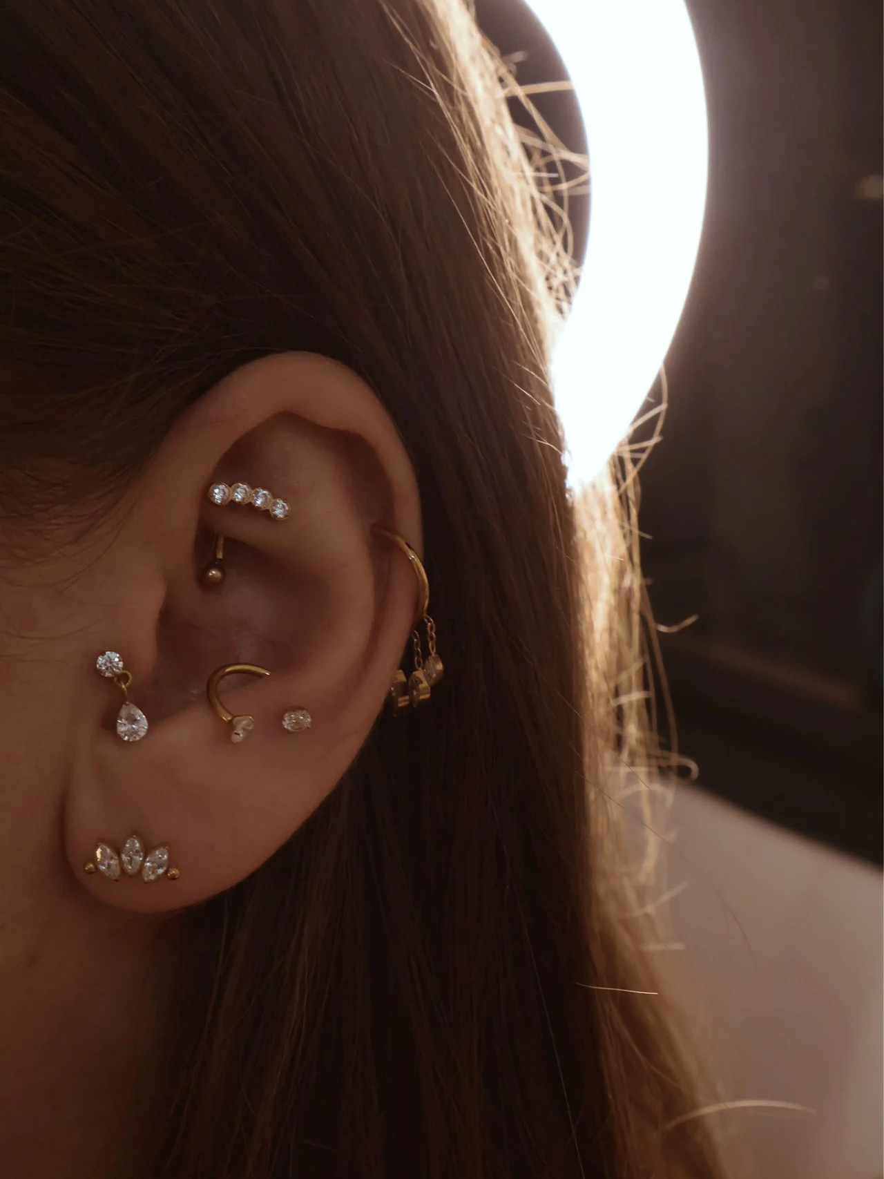 פירסינג בכל אזורי הגוף