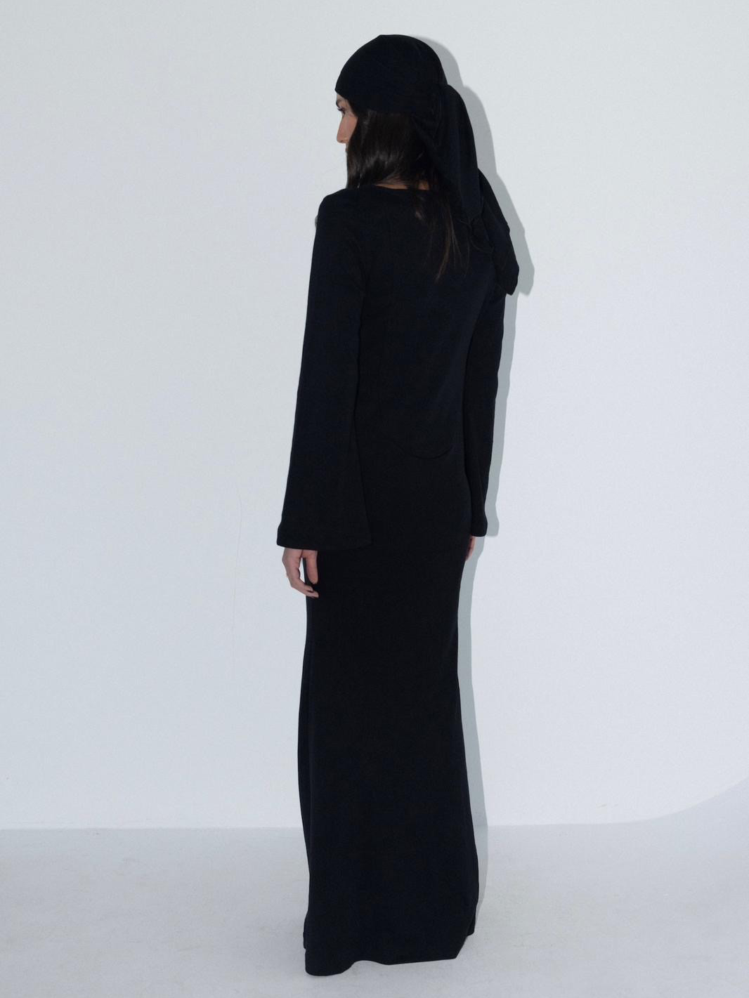 שמלת שילה שחור