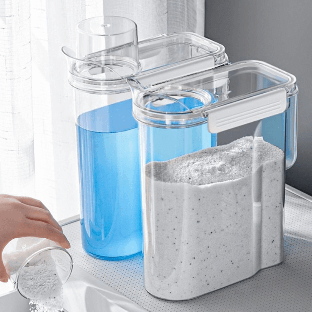 מיכל אחסון עם פקק מדידה 2.5 ליטר