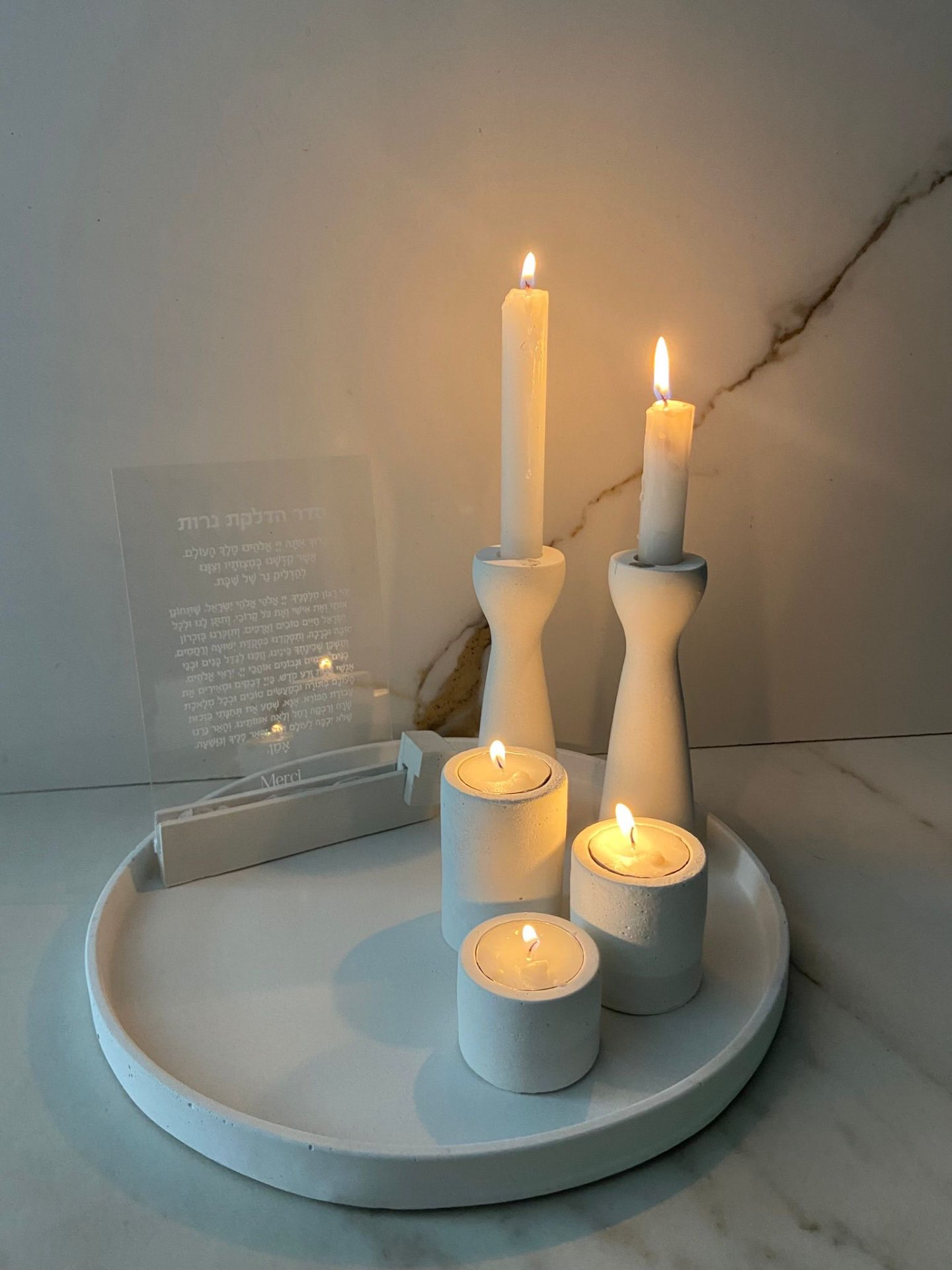 סט הדלקת נרות גדול