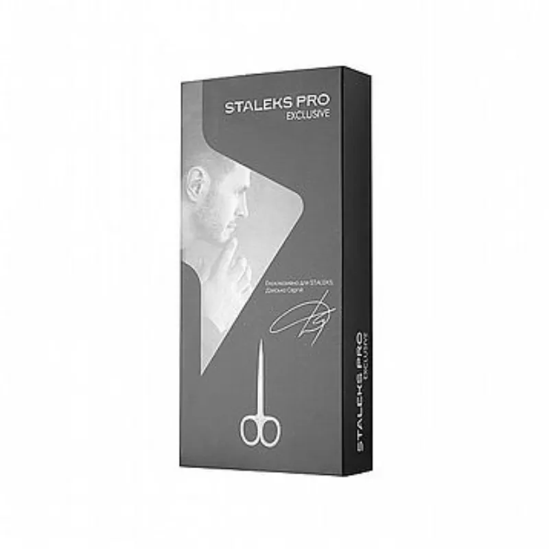 מספריים מניקור לעור 22ממ  STALEKS PRO MANICURE SCISSORS SMART 10