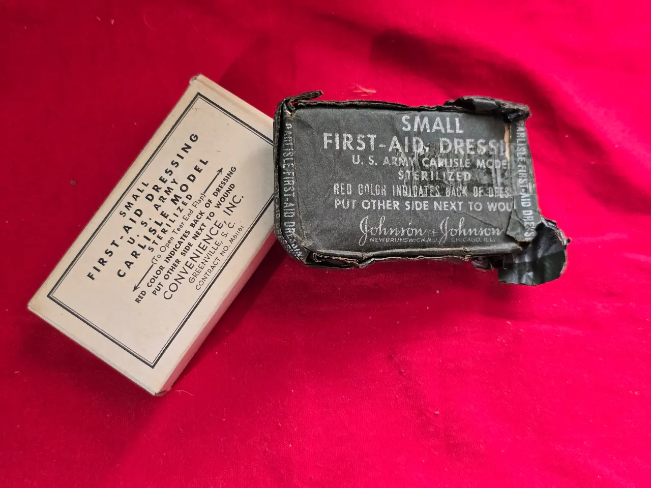 תחבושת אישית לחייל בצה'ל שנות ה..60