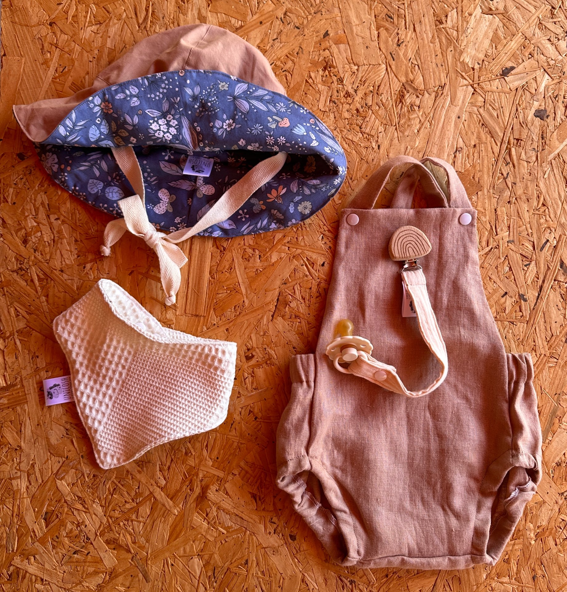 רומפר פשתן - ורוד עתיק