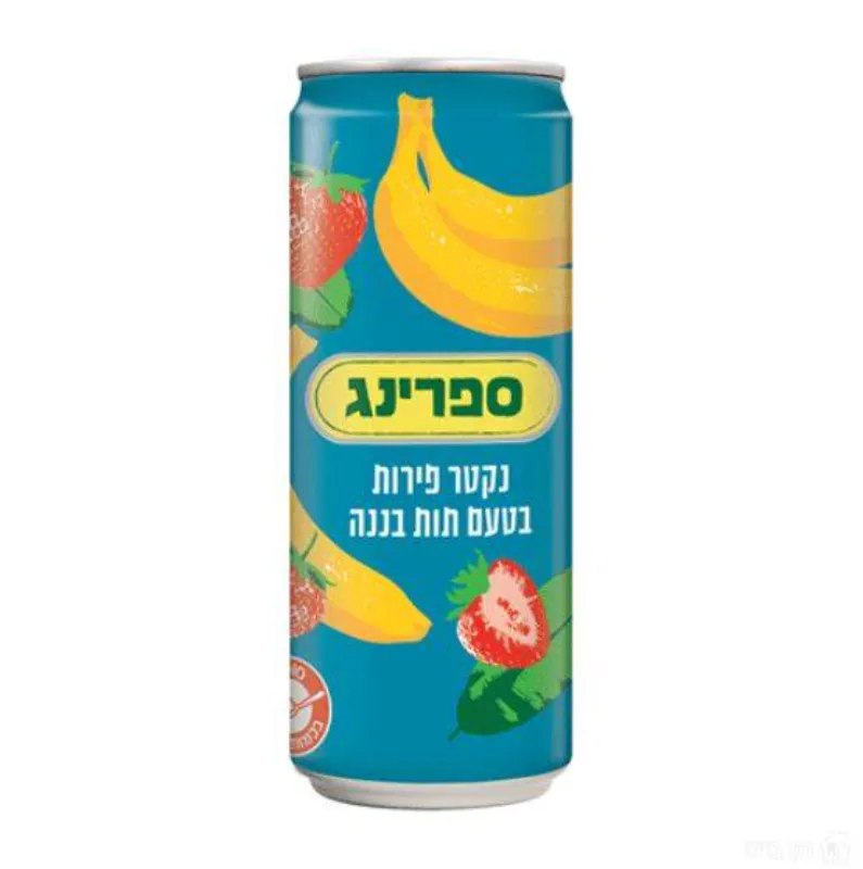 פחית ספרינג תות בננה