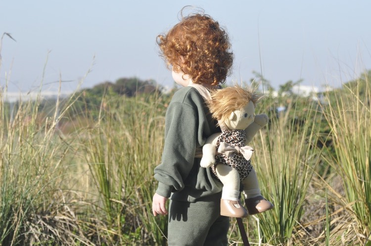 מנשא מנומר לבובה