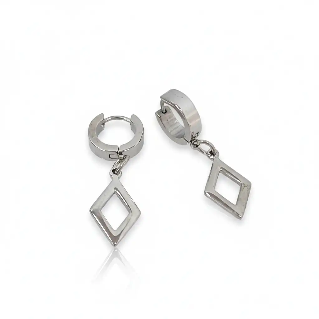 עגילים לגבר מתכת רפואי סטניסטיל