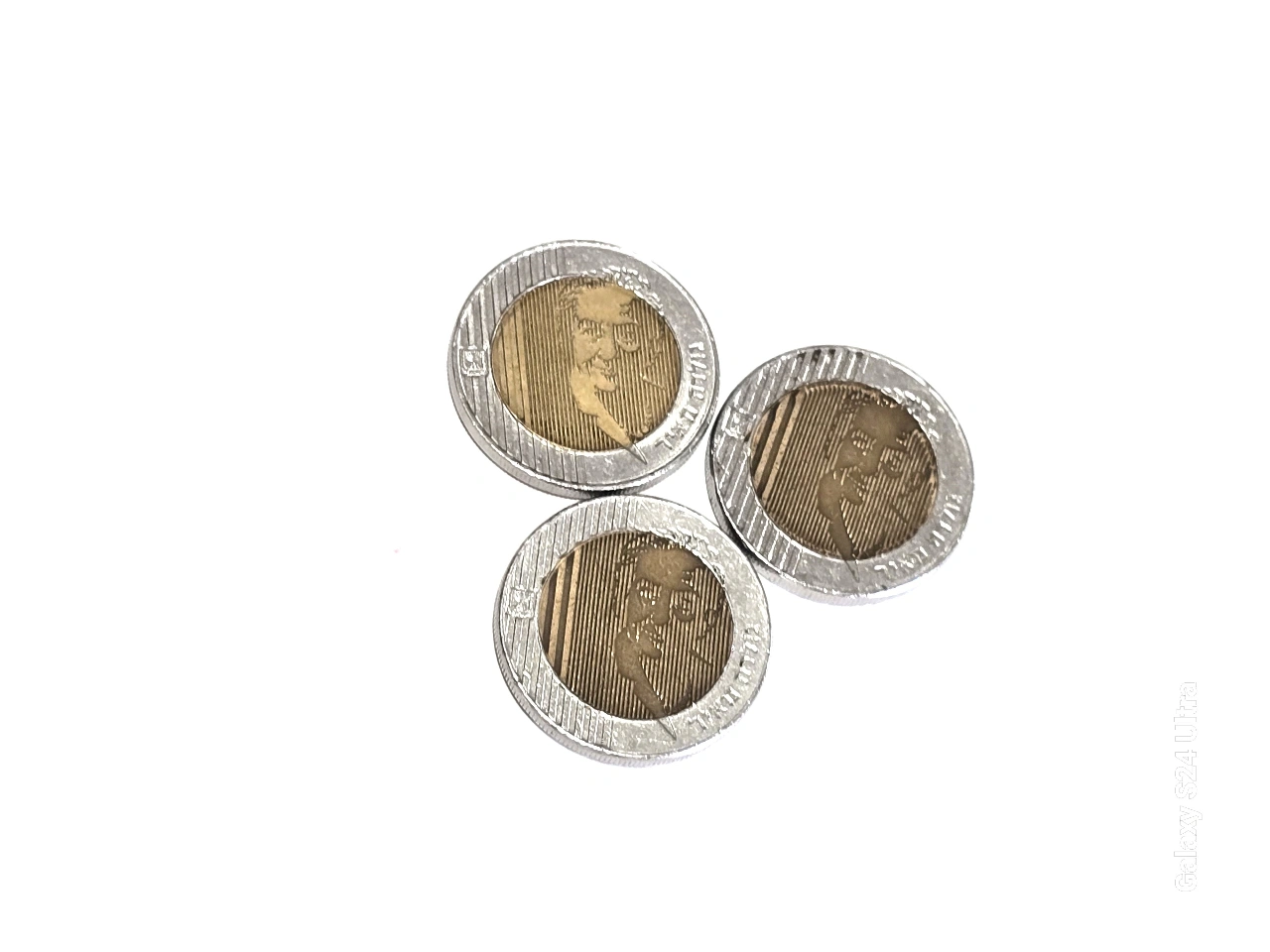 לוט של מטבע 10 ש'ח כאשר גולדה מאיר על המטבע