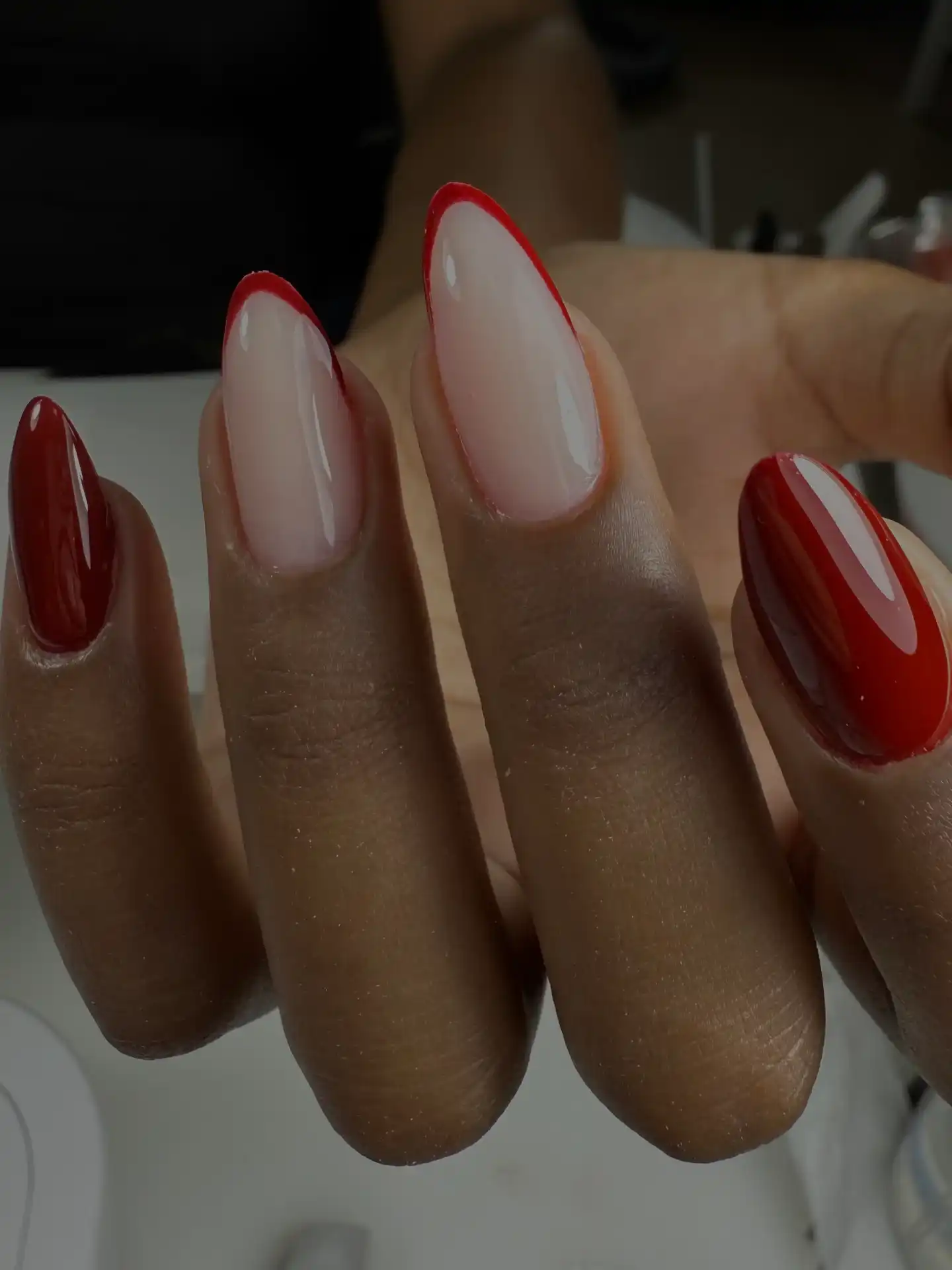 לק ג׳ל + חיזוק בג׳ל בנייה