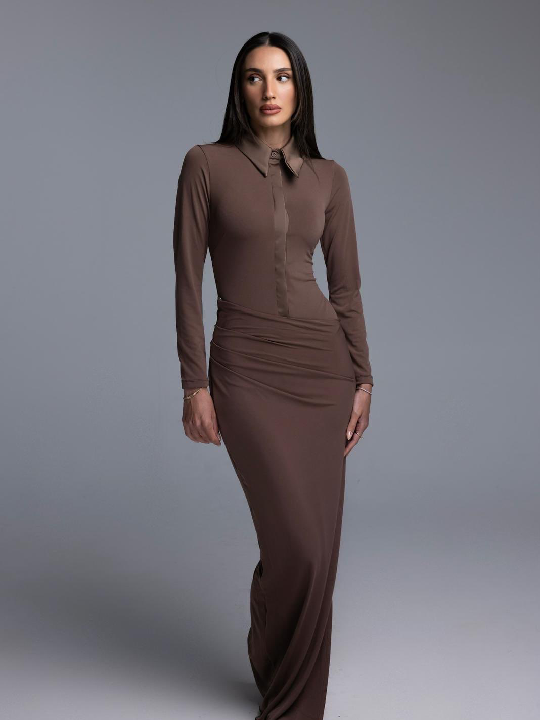 חליפת קוקו חום