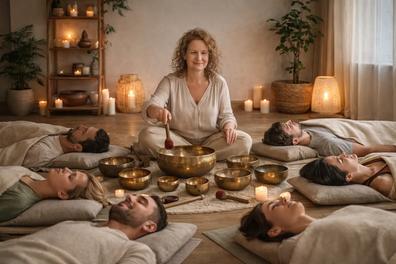 מפגש סאונד הילינג קבוצתי לחברות / צוותים