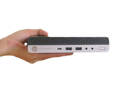מיני מחשב נייח  HP EliteDesk 800 G3 Mini מעבד i7-7700 זיכרון 16GB DDR4 נפח אחסון 256GB SSD
