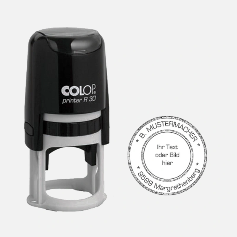 חותמת עגולה R30