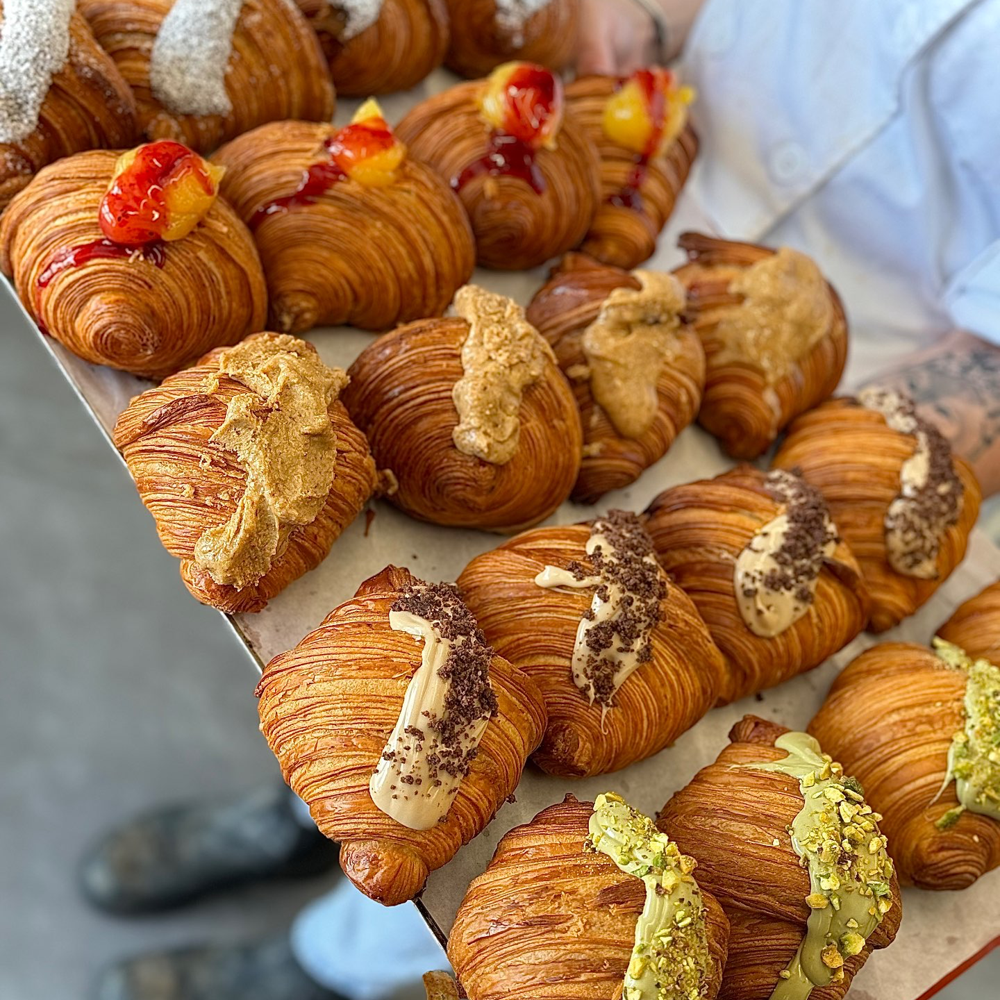 מגוון מאפים פרימיום במילויים שונים