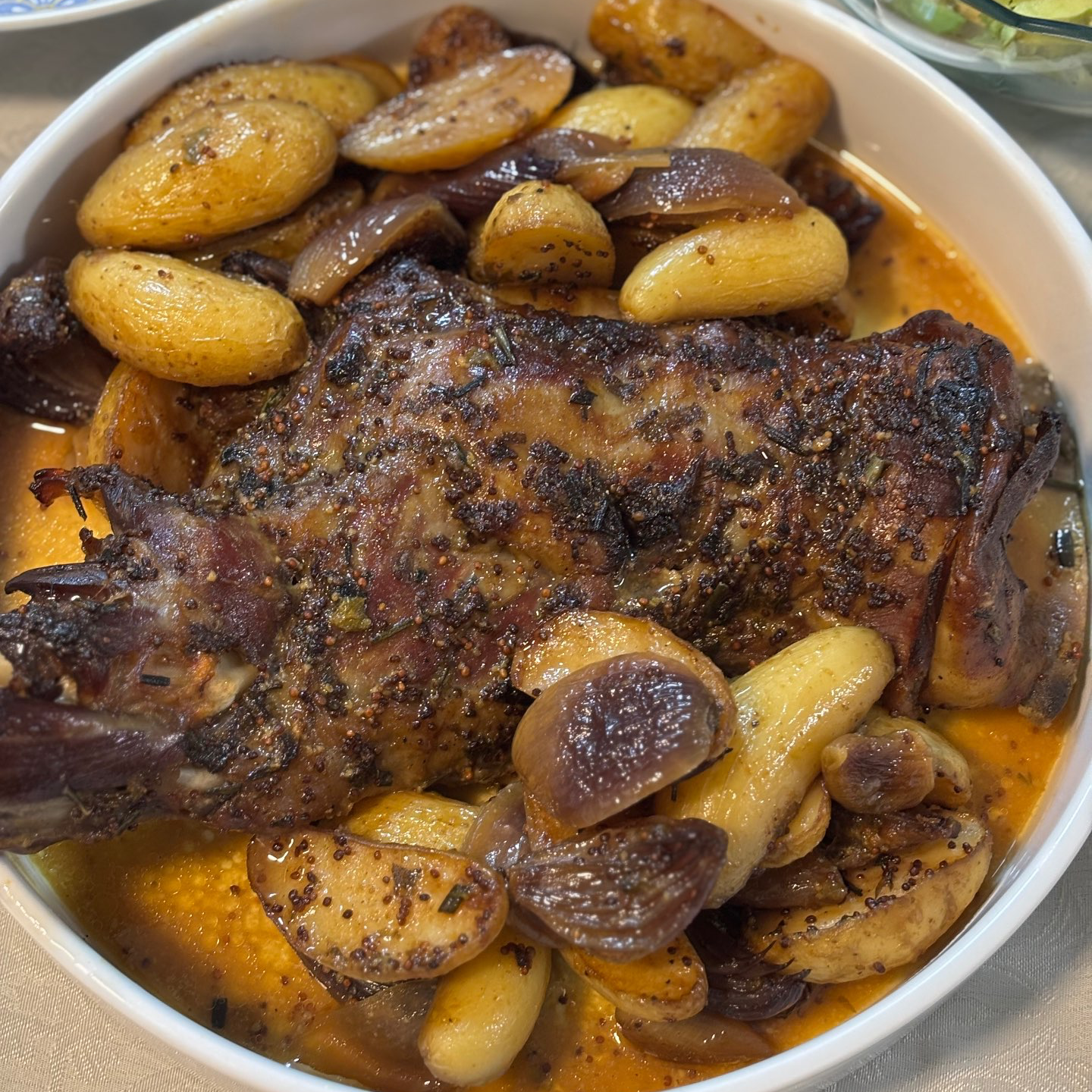 שוק טלה עם עצם שלם