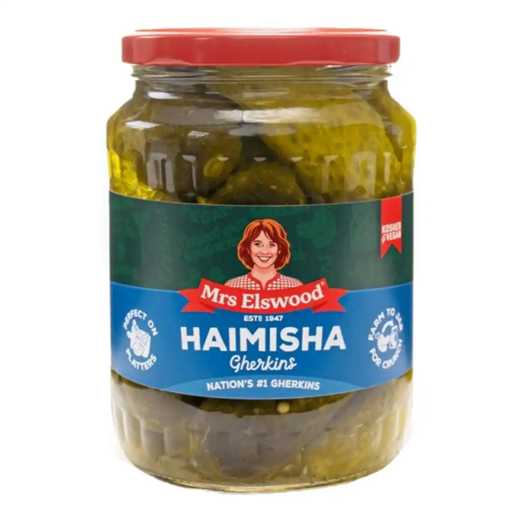 MRS ELSWOOD מלפפונים מוחמצים מסורתי