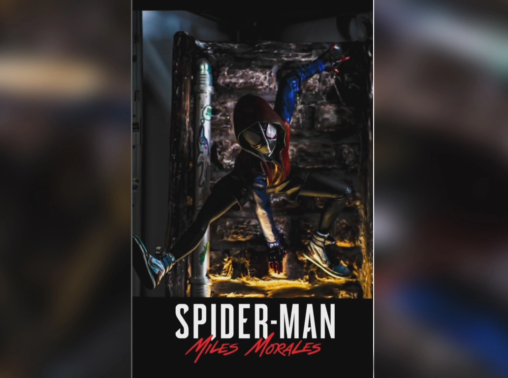 Spidey Morales - מודל ענק 72 ס"מ