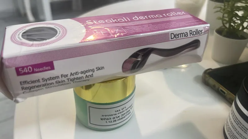 רולר מחטים לחידוש העור המרצת הדם לפיגמנטציה
