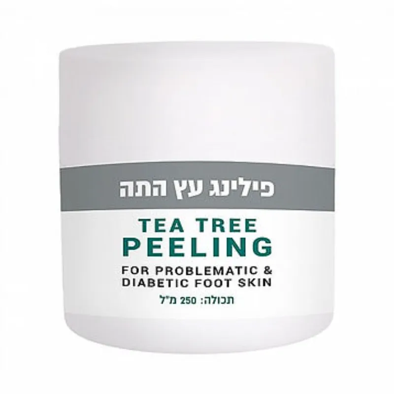 פילינג עץ התה לציפורן חודרנית וכף רגל סוכרתית | אורלי דואני