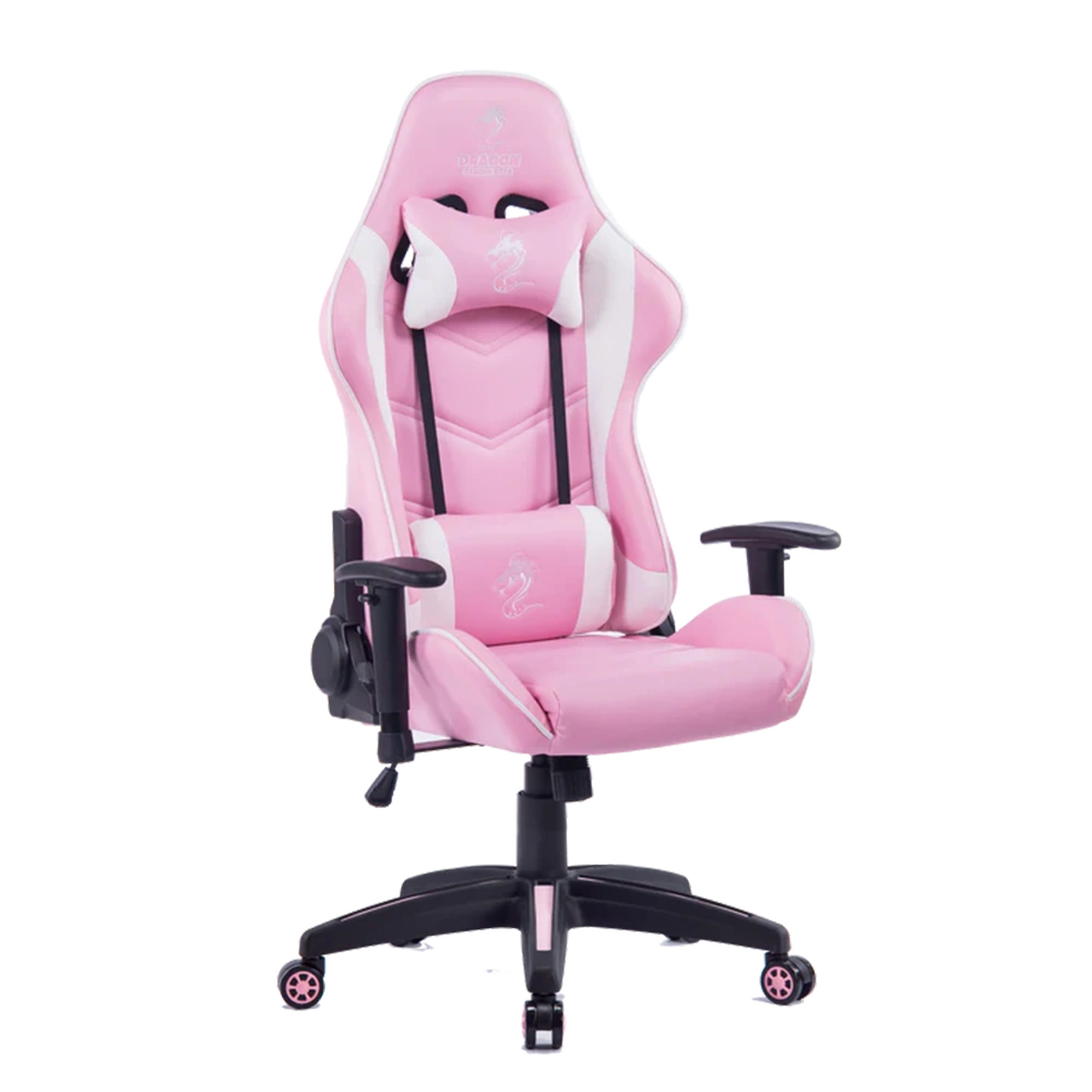 כיסא גיימינג Dargon Olympus – צבע ורוד שנה אחריות ע"י היבואן הרשמי