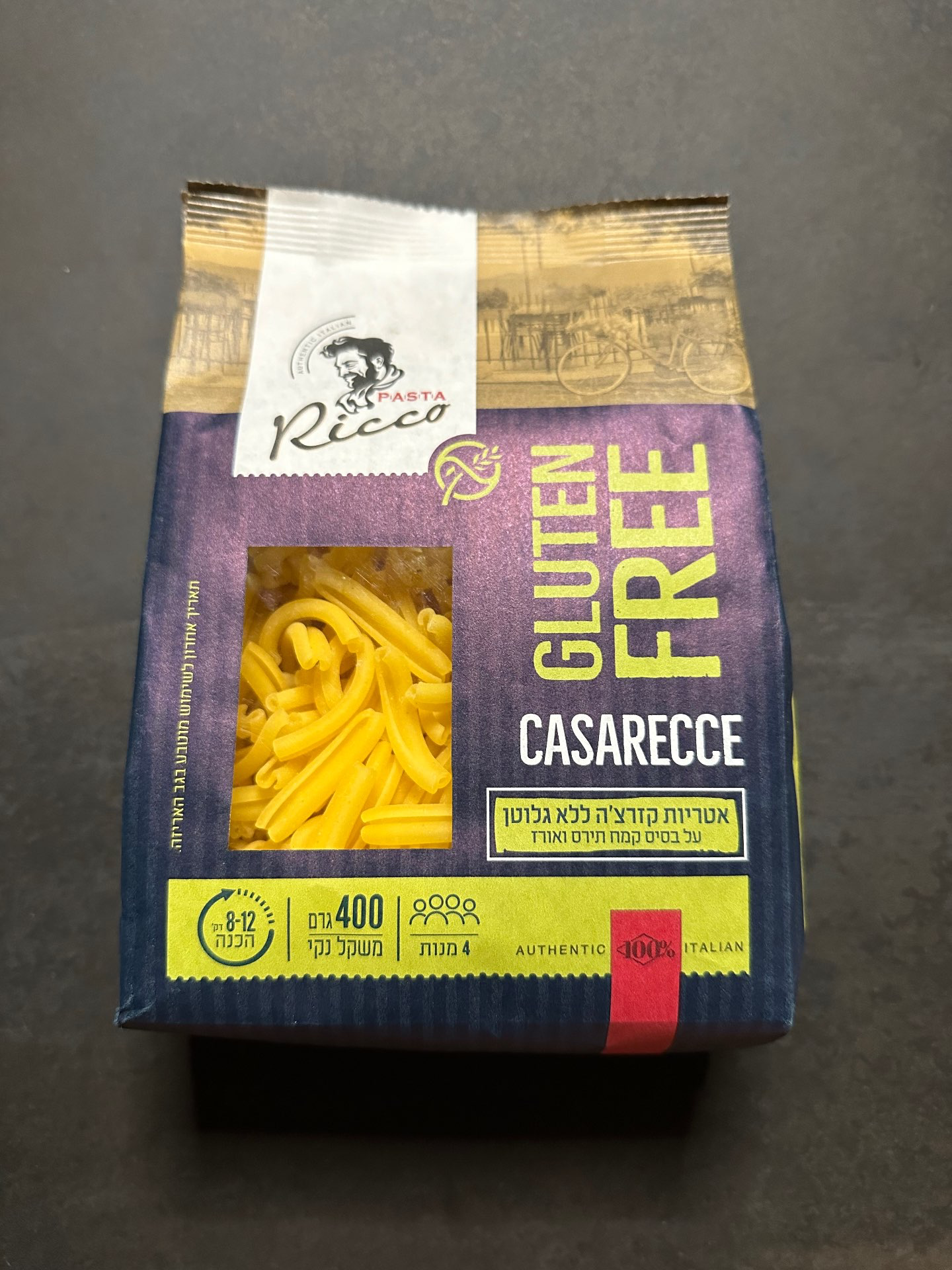 פסטה ללא גלוטן- קזרצ׳ה