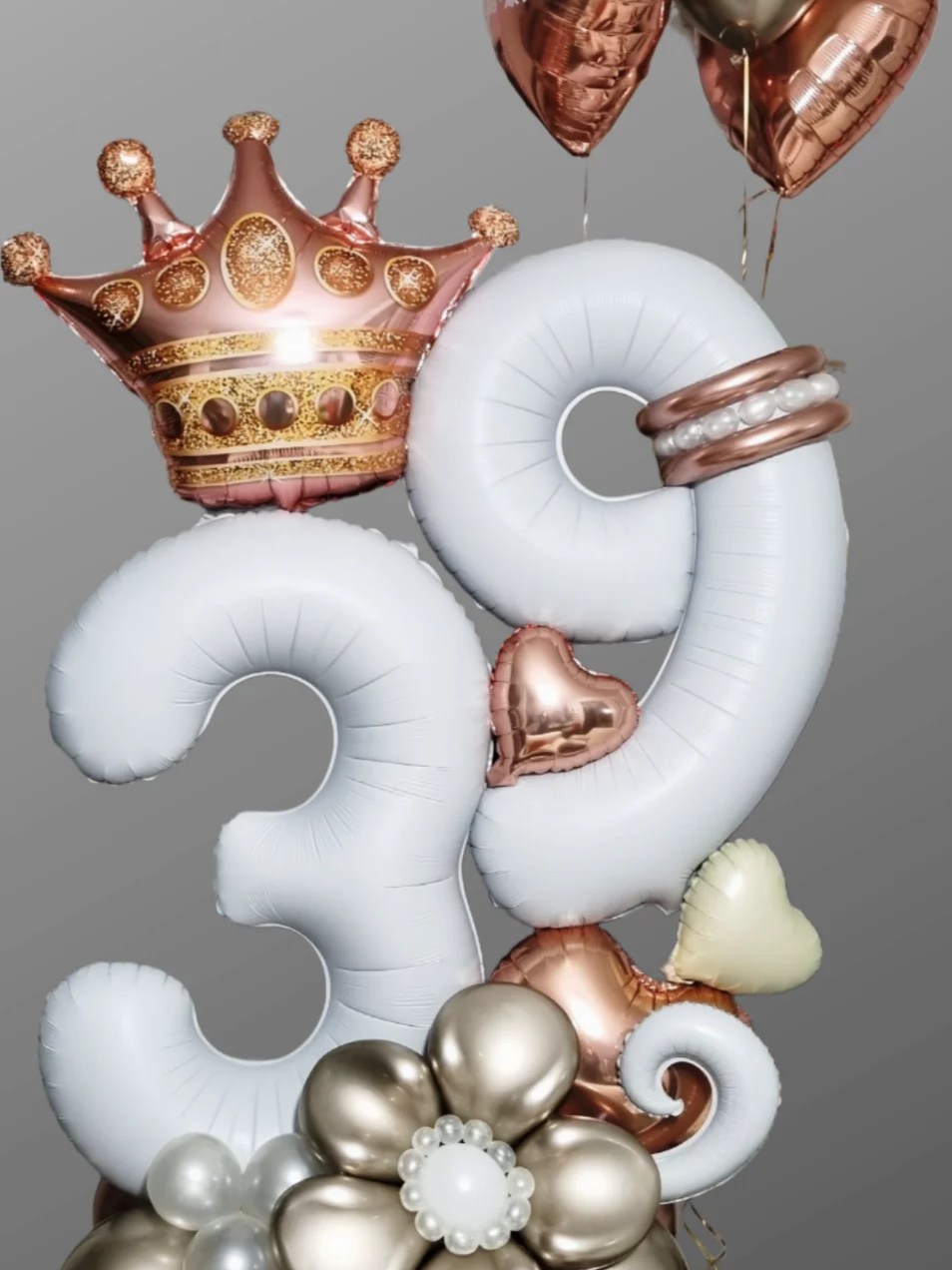 סטנד/מעמד בלונים עם שתי ספרות