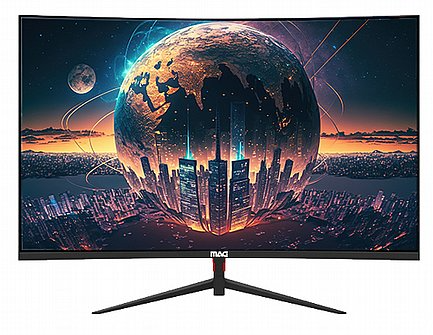 מסך קעור לגיימינג MAG 24” Curved FHD C24F100Y מאג