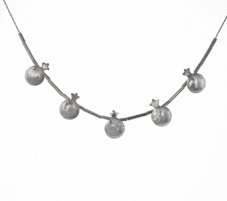 שרשרת 5 רימוני כסף