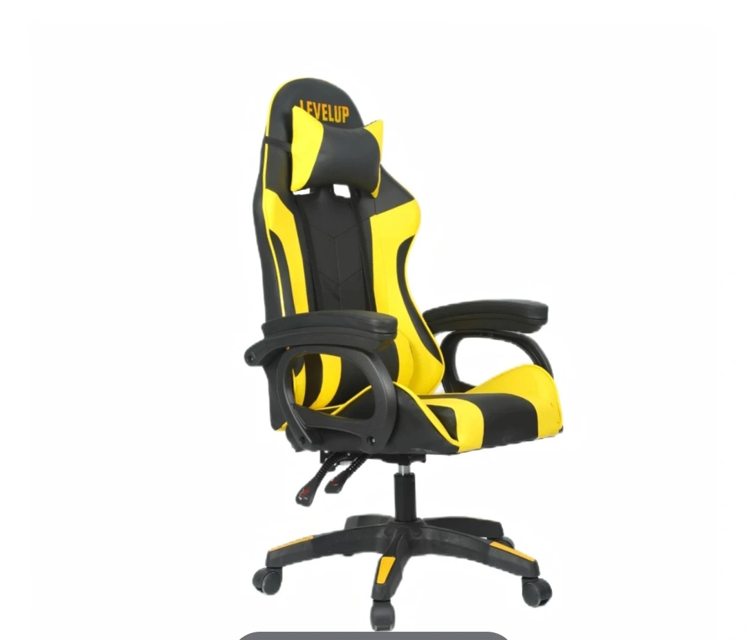 כסא גיימינ Level Up שחור צהוב