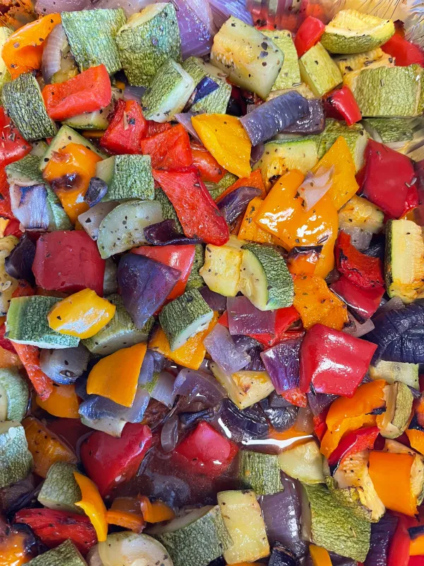 8x10 roasted veggies