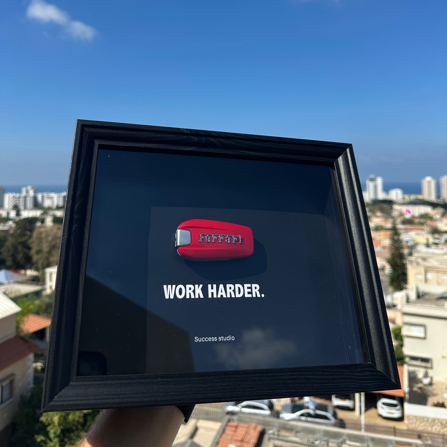 Ferrari- work harder
