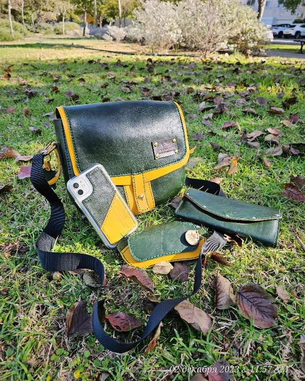 תיק צד avocado, lemon. 