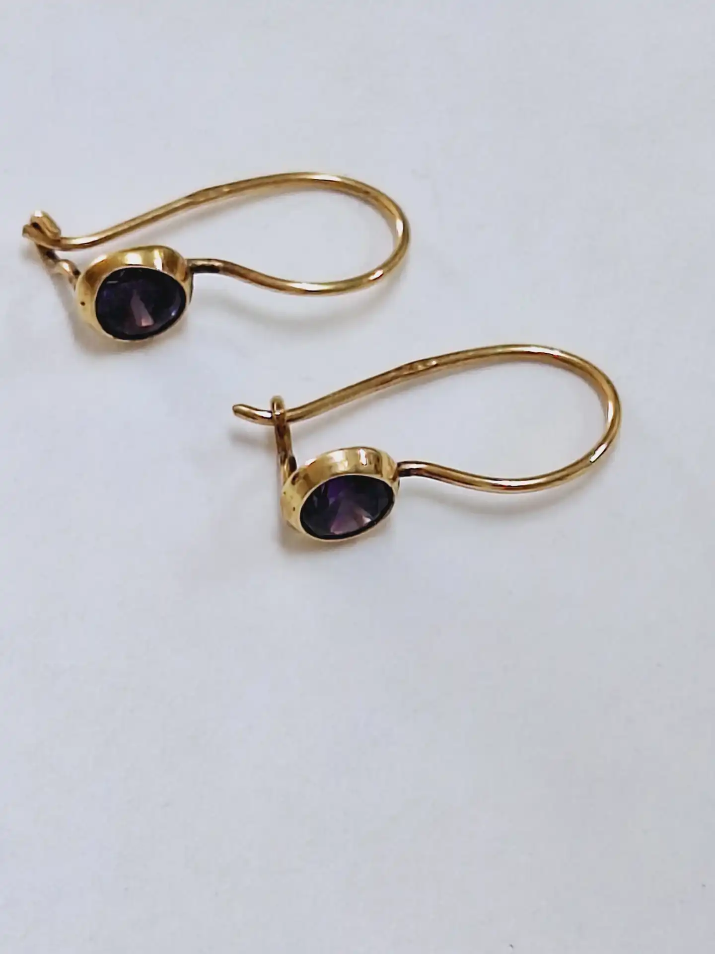 עגילי זהב לילדה