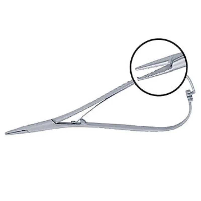 כלי מטיו מחזיק מחט 14 ס"מ, הוק טיפ OrthoPremium Mathieu Needle Holder