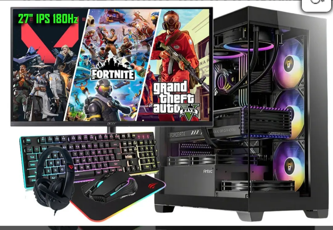 מערכת גיימינג מושלמת לכל המשחקים האהובים : FORTNITE, VALORANT, ROBLOX, GTA, MINECRAFT 