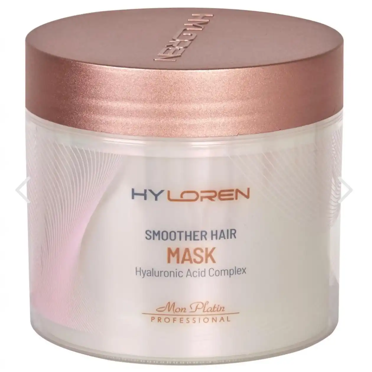 מסכה ללא מלחים לשיער מוחלק הילורן פרימיום 500 מ"ל