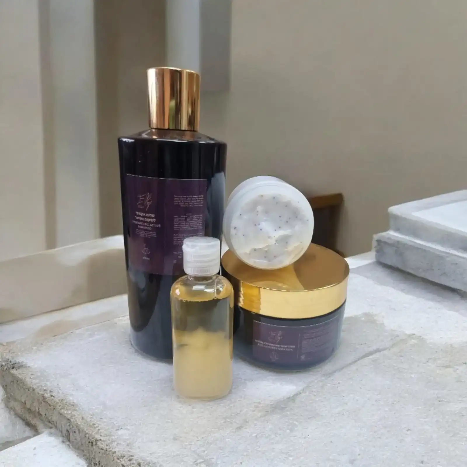 ערכת שיקום שיער טבעית לשיער יבש וצבוע | טוליז פארמה