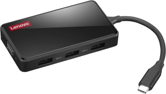 תחנת עגינה Travel בחיבור Lenovo 100 USB Type-C