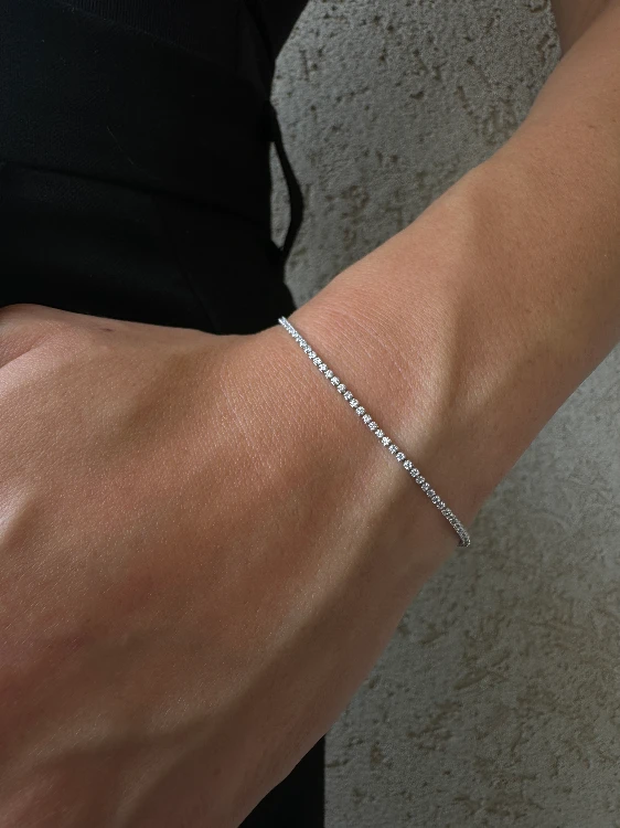 צמיד טניס "TINY" כסף