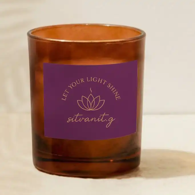 נר בריח לבנדר צרפתי