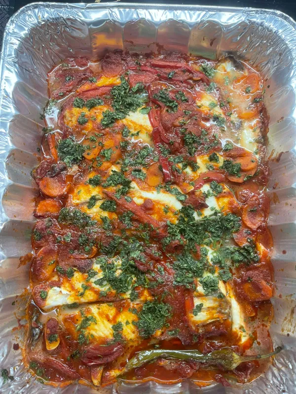 Moroccan white fish (8 pieces)