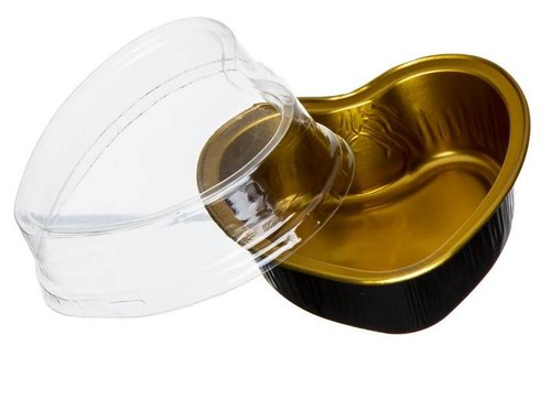 תבנית אלומיניום לב גדול