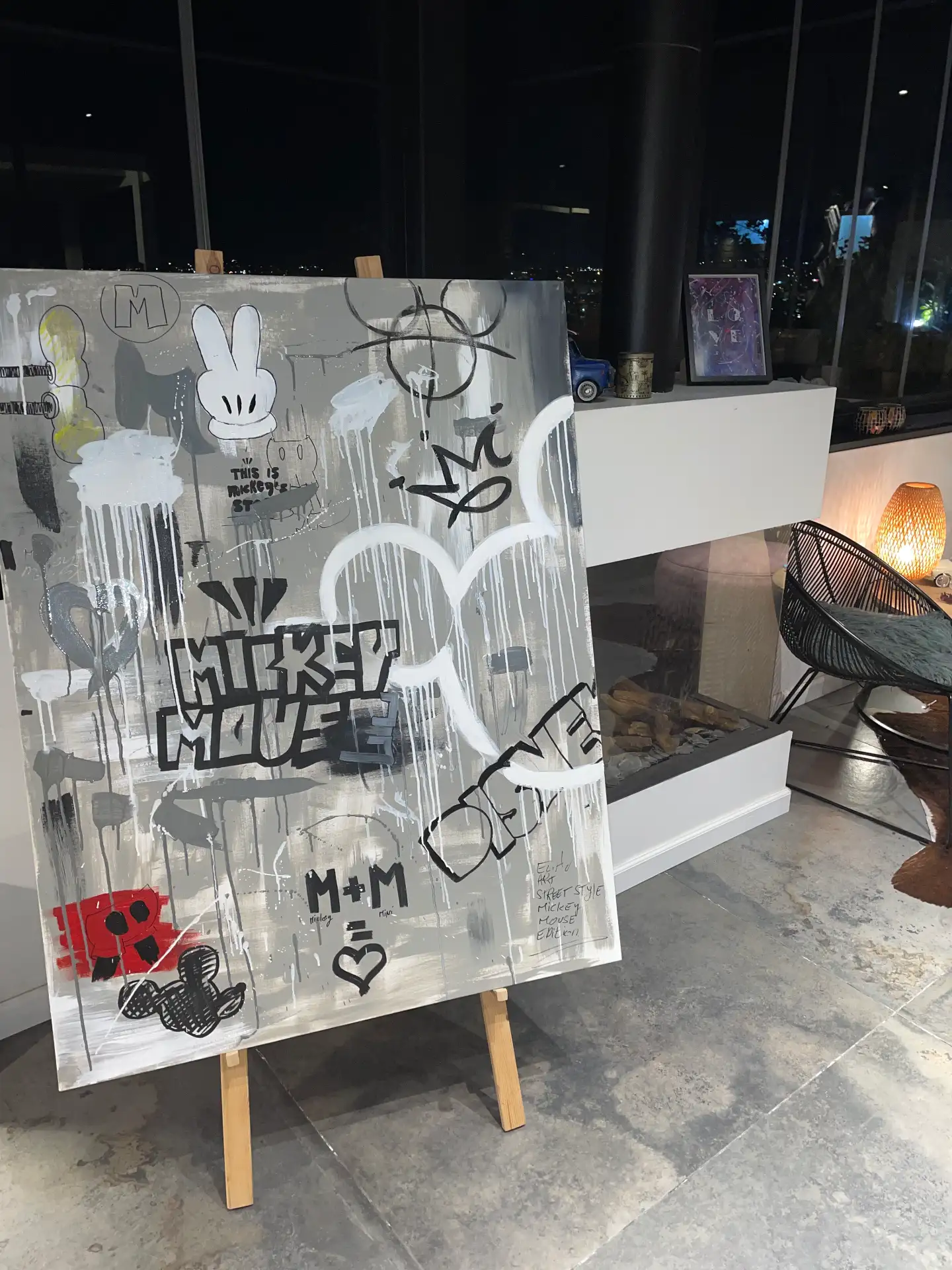 Mickey Mouse Graffiti
