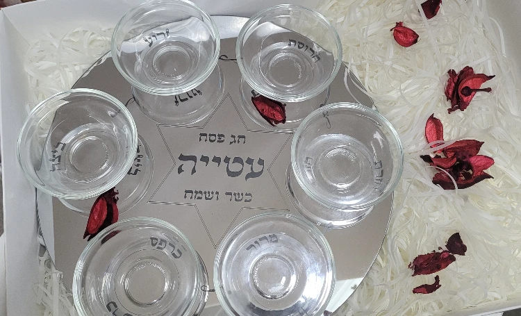 צלחת ראי, לברכות חג הפסח